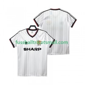 Fußballtrikots Manchester United 1983 1984 Retro Kurzarm Auswärts-trikot kaufen